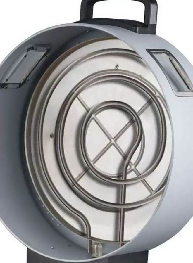 اديسون جهاز كهربائي لصنع الخبز بقدرة 2800 وات 2800.0 W 6285360254742 رمادي/أسود - Image 3