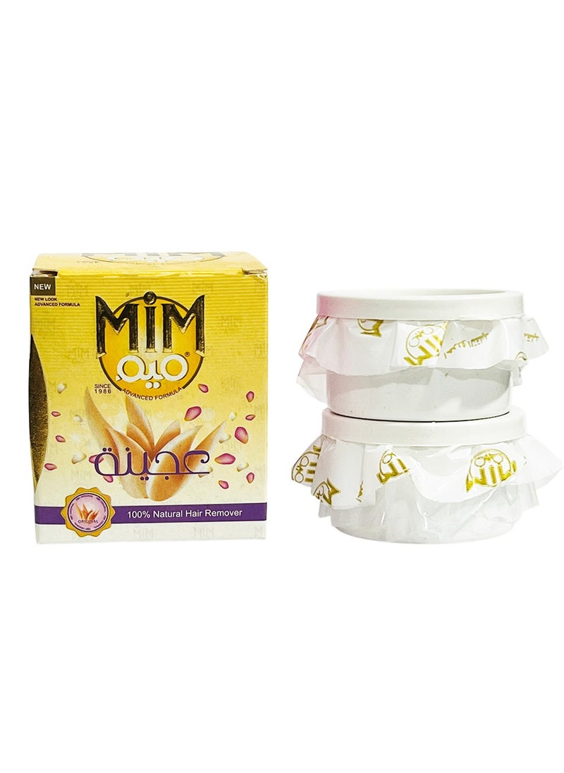 MIM Mim Sugar Wax Hair Remover Hanjour – 2pc Pack (45g) | Gentle & Effective Hair Removal - Sade 