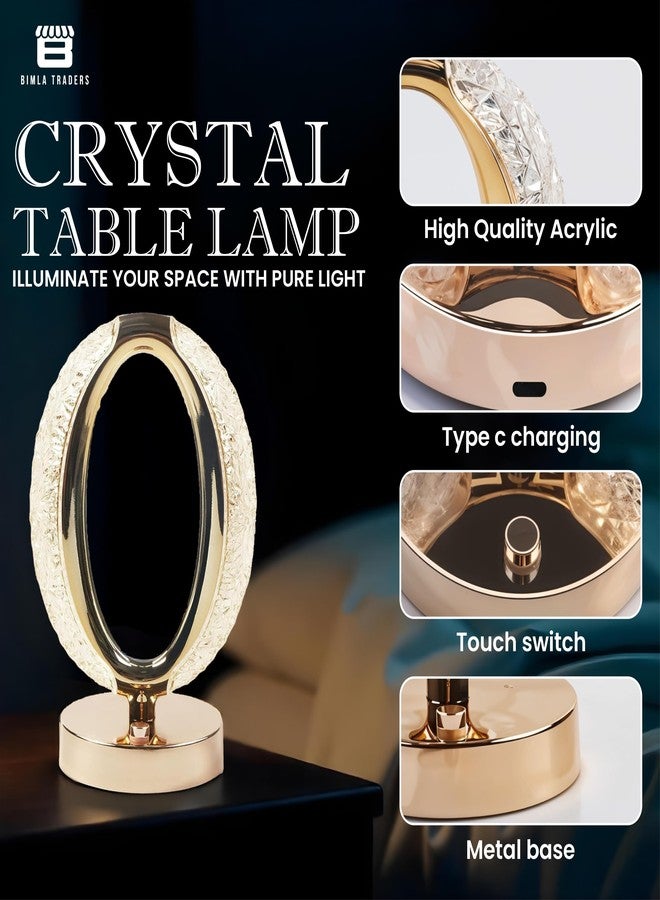 BTfash Acrylic Night Desk Lamp, Portable, Romantic Acrylic Night Desk Lamp for Bedroom, Home Furnishing Decoration - Image 3