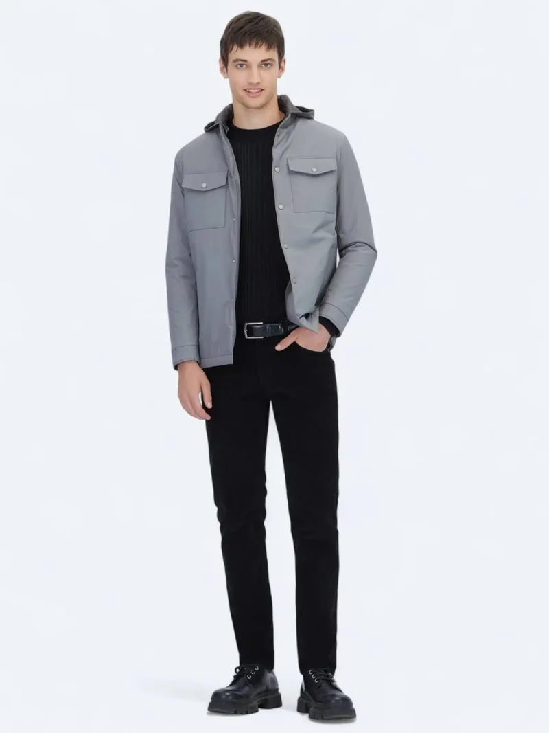 Kip Grey Regular Fit Blazer