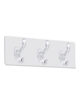 Wall Mounted Coat Rack PVC Strong Stable Multifunctional Simple Wall Hanger with 3 Hooks for Clothes Hats - pzsku/ZB25FB73C1A48E2BCFEA0Z/45/1746228692/1ee6ca3b-c6f3-48b0-bb85-163da295378a