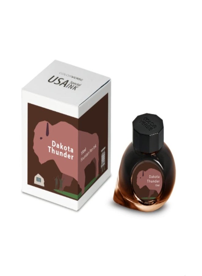 Colorverse حبر كولورفيرس - سلسلة الولايات المتحدة الأمريكية الخاصة - داكوتا الشمالية - داكوتا ثاندر (15 مل) - Image 1