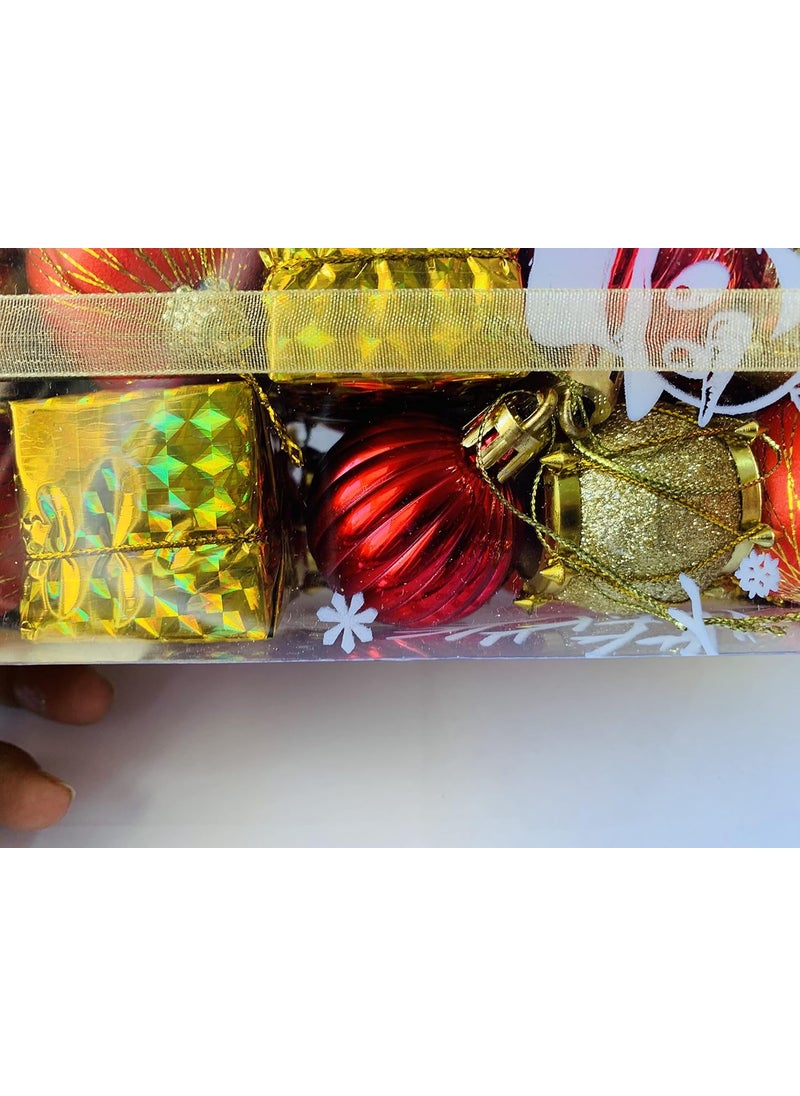 Lazybeee LAZYBEEE 20 pcs Christmas Big Ball Gift Box Ornaments Christmas Tree Ornaments Christmas Decoration Tree Balls for Christmas Xmas Tree  - Image 5