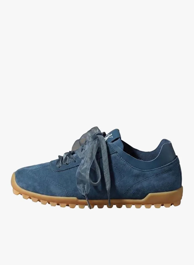 Calvin Klein Suede Organza Runner Trainers
