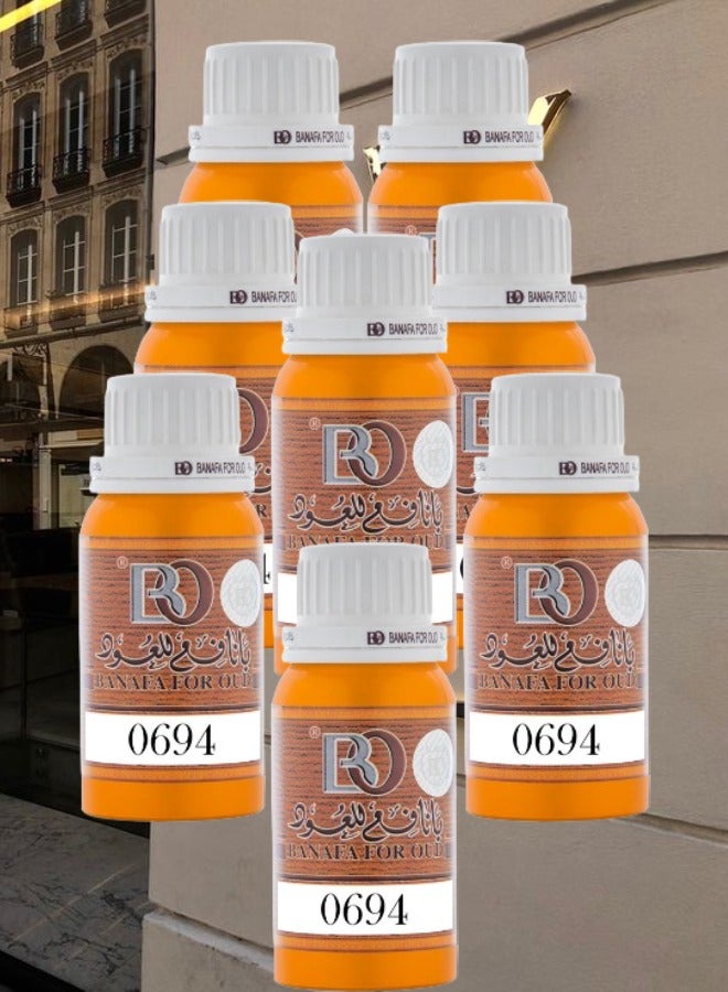 Banafa 8 Pieces Perfume Oil No.0694 100grams - Image 1