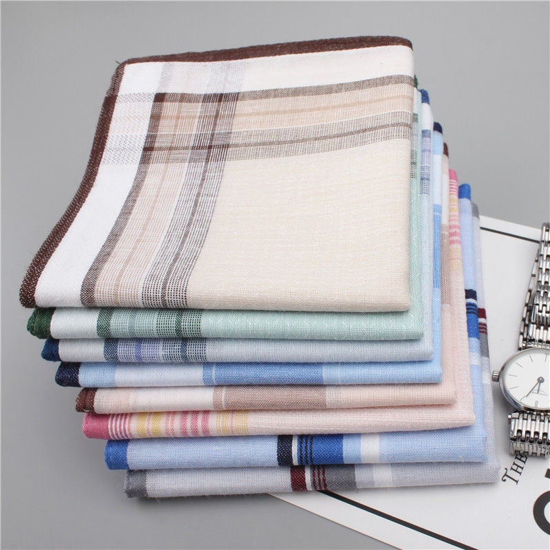 (Hanky ​​Super ) Men'S Cotton Women'S Pure Cotton Handkerchief Sweat Towel Old-Fashioned Thin - Image 5