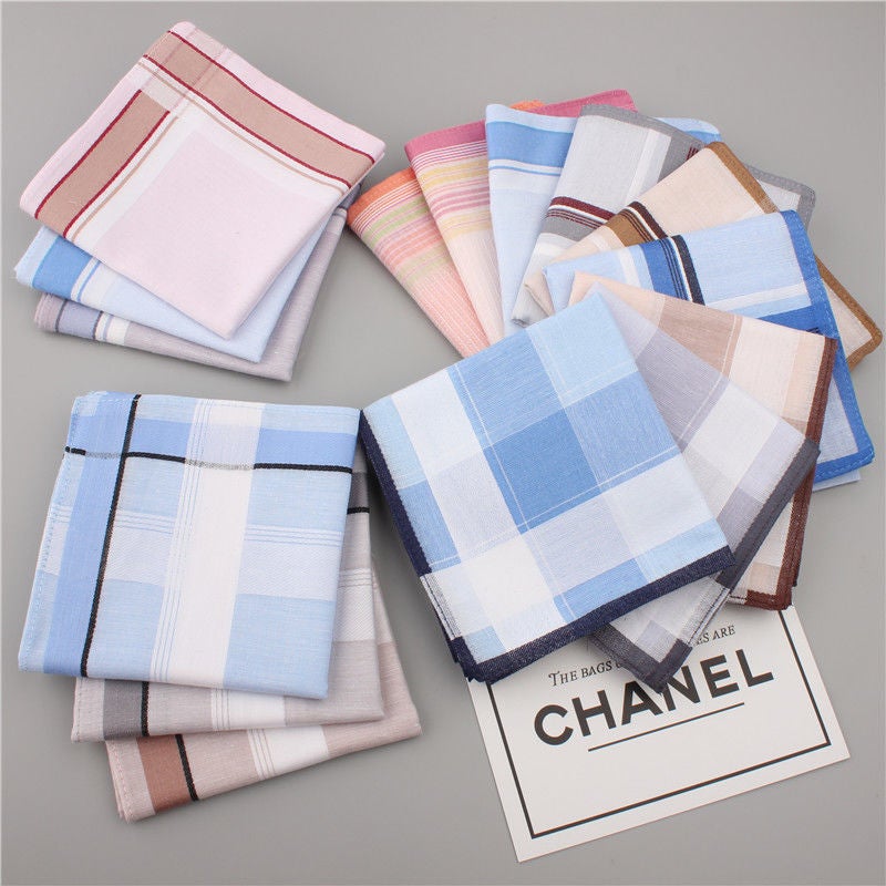 (Hanky ​​Super ) Men'S Cotton Women'S Pure Cotton Handkerchief Sweat Towel Old-Fashioned Thin - Image 4