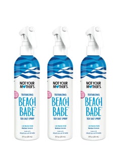 Not Your Mother's Beach Babe Sea Salt Spray (3Pack) 8 Fl Oz Texturizing Spray For Tousled Hair Add Texture And Grit To Hair With A Matte Finish  - Image 1