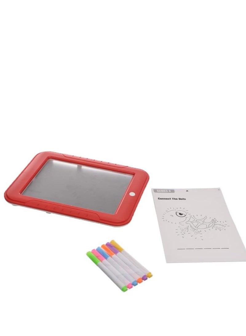 Magic Pad Light Up Glow Multicolor Drawing Board - Image 2