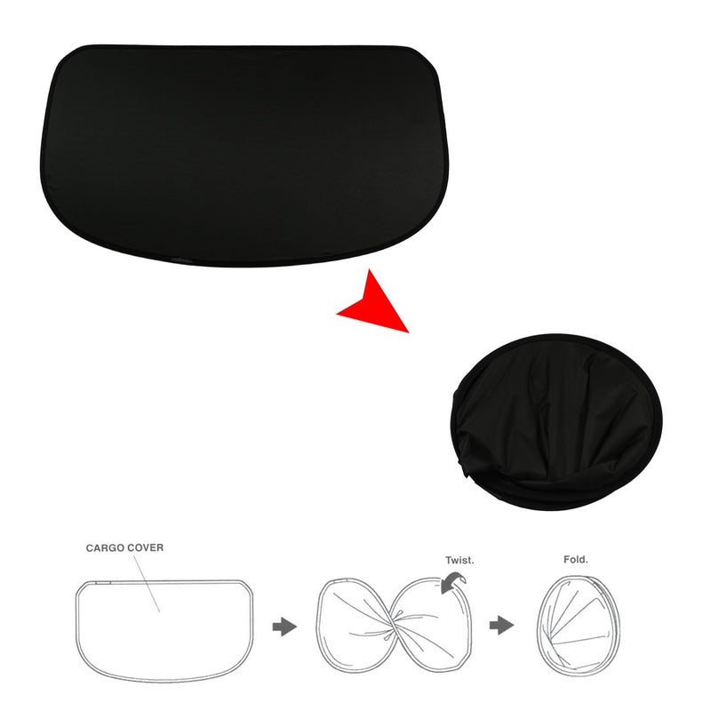 Marretoo for 2023 2024 2025 2026 Honda HRV Cargo Cover for Honda HR-V Accessories Cargo Trunk Cover Factory Style Black Trunk Security Shield Shade - Image 3