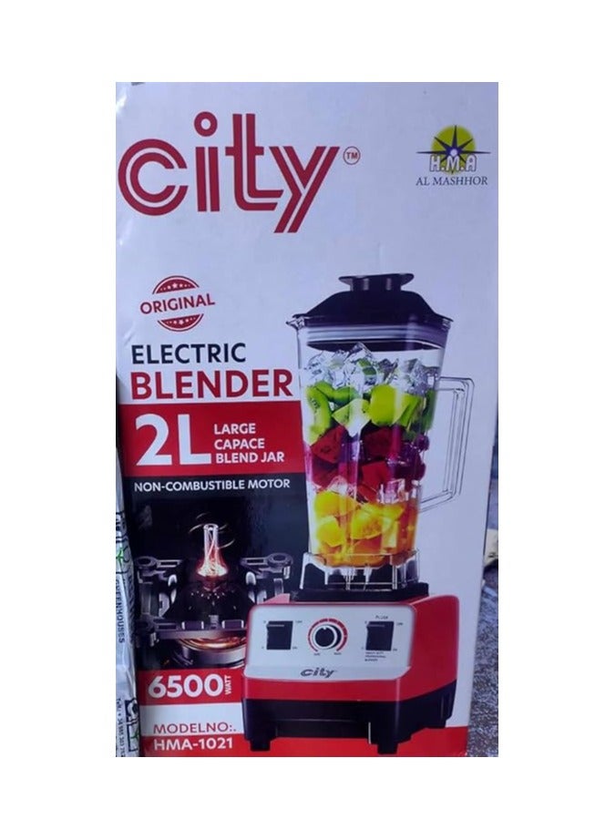 City City Pixar Alazaz 6500 Watt Adjustable 2 Liter Multifunctional Blender and Juicer  - Image 4