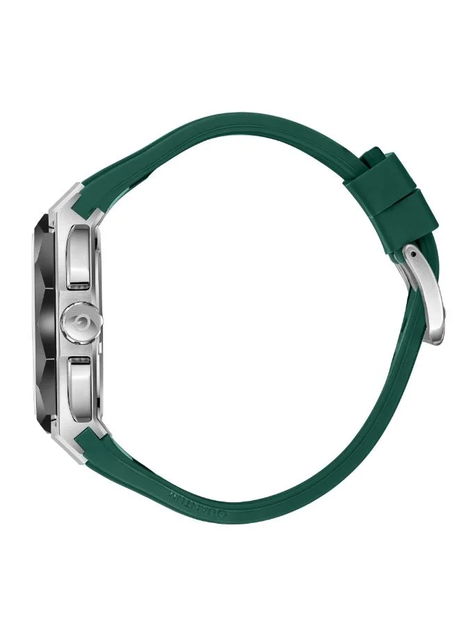 كوانتوم Men's Silicone Chronograph Watch HNG1097.356 - 47 mm