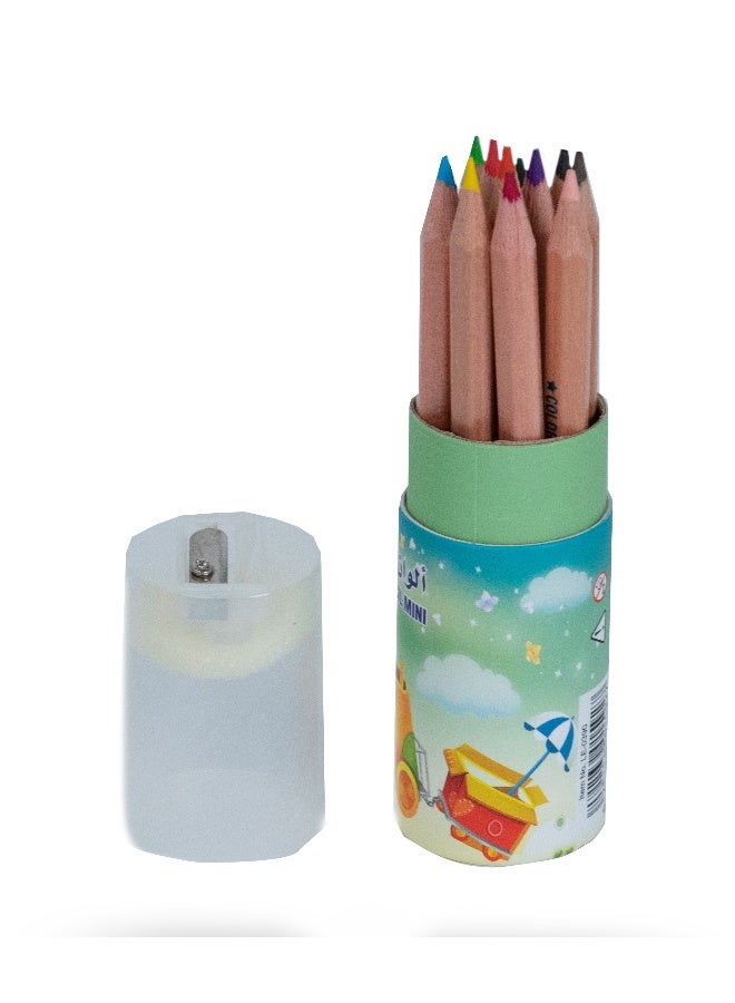 لينو أقلام تلوين 12 لونًا