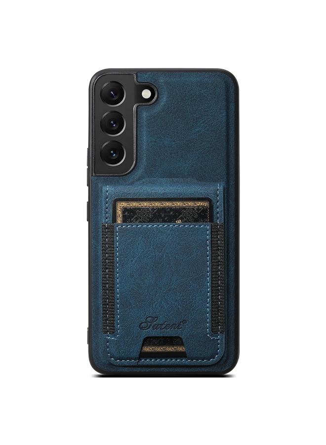 Suteni Case For Samsung Galaxy S24+ 5G H17 Litchi Texture Leather MagSafe Detachable Wallet Phone Case - Image 1