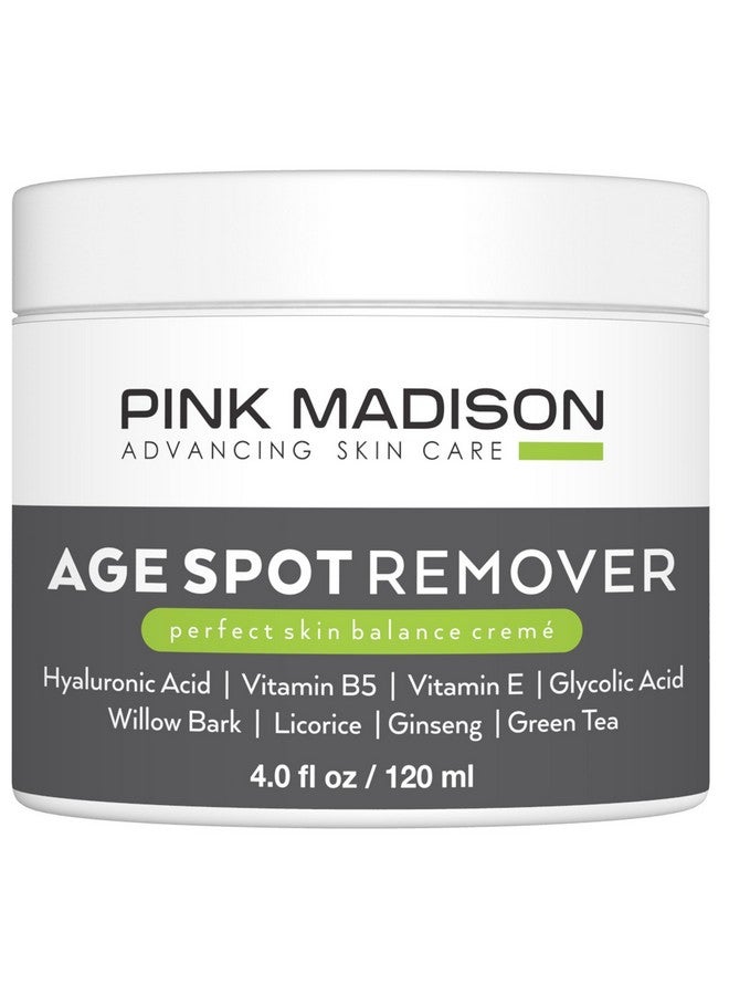 Pink Madison Dark Spot Corrector Best Age Spot Remover Treatment for Face Hands Body Circle 4 Ounce Cream - Image 1