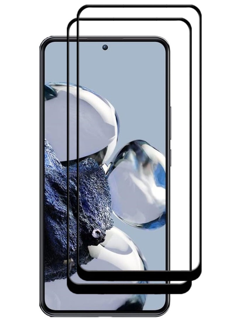 ACLIX 2 Pieces Antistatic ESD Dustproof Premium Quality High Definition Tempered Glass Screen Protector Designed For Xiaomi 12T Pro - Image 1