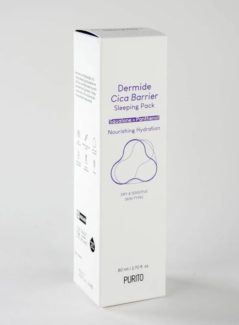 Purito Seoul  Dermide Cica Barrier Sleeping Pack 80ml - Image 5