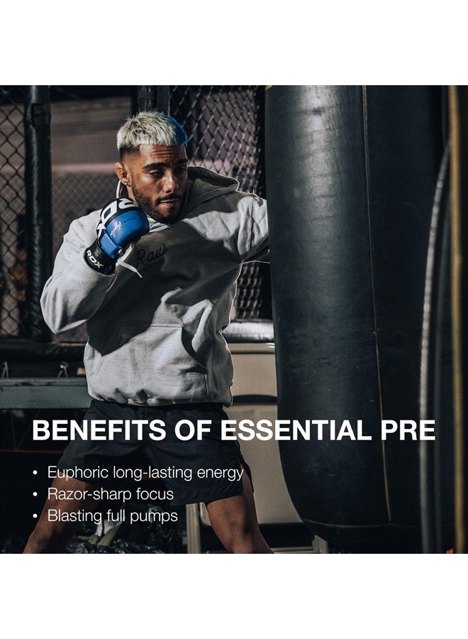 Raw مسحوق ما قبل التمرين الأساسي (بطيخ حامض) - مكمل كريس بومستيد للتغذية الرياضية للرجال والنساء للطاقة قبل التمرين مع الكافيين، L-سيترولين، L-تايروسين، مزيج بيتا ألانين - Image 5