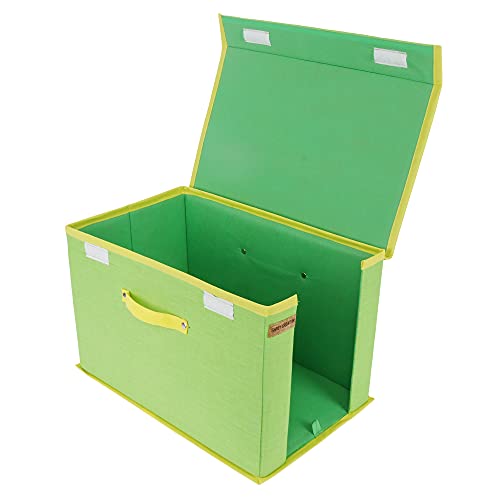SHREY CREATION Non Woven Premium Shirt Stacker Wardrobe Organizer Cloth Storage Organizer with Lid and Handle (Pack Of 4) - Image 3