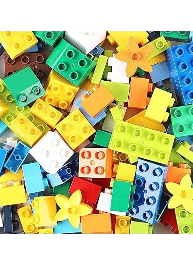 B&K 90 Pieces Building Blocks Classic Bricks 6 Colors | Bricks STEM Toy for Compatible with All Ages. (90 Pieces)  - Image 1