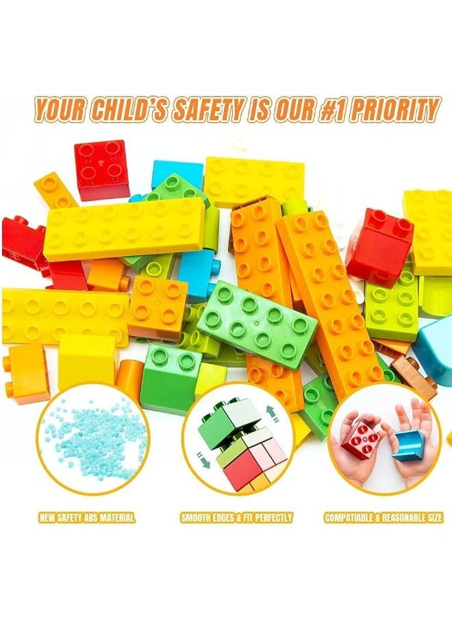 B&K 90 Pieces Building Blocks Classic Bricks 6 Colors | Bricks STEM Toy for Compatible with All Ages. (90 Pieces)  - Image 2