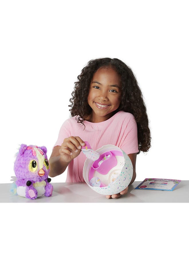 Hatchimals, HatchiBabies Kitsee, Hatching Egg with Interactive Pet Baby