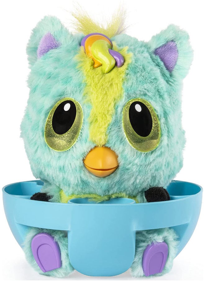 Hatchimals, HatchiBabies Kitsee, Hatching Egg with Interactive Pet Baby
