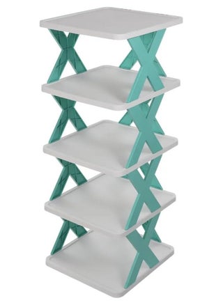 A new shaped shoe cabinet that gives a coordinated decorative appearance that fits all places and saves space  It consists of 5 layers  multi colored - pzsku/ZB261837E3144EC959B7FZ/45/_/1729154915/3c6cb569-de07-424b-b817-9e96f0a77eb7