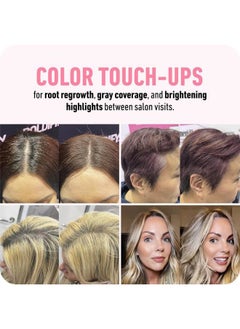 Boldify BOLDIFY Hairline Powder - Root Touch Up Hair Color for Gray Coverage - Bald Spot Concealing Hair Powder for Women & Men - 48-Hour Stain-Proof - Black  - Image 5