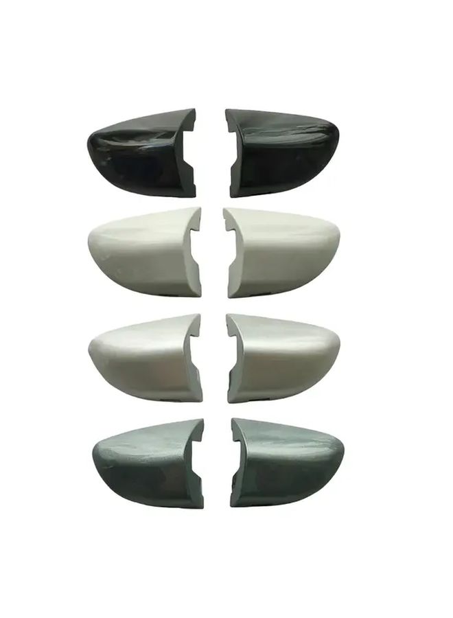 Left Front Side Car Lock Cylinder Cap Cover For Passat 2006 2011 CC 2009 2017 Silvery - Image 2
