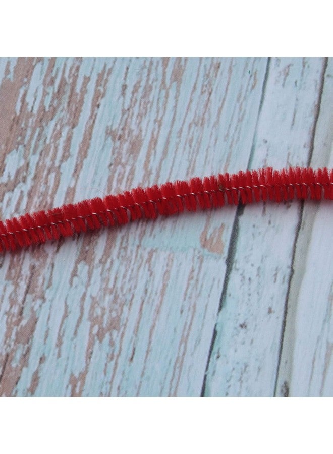 SOWAKA 50 Pcs Pipe Cleaner Chenille Stems Soft Solid Color for DIY Crafting Project Art Christmas Theme Thanksgiving Parties Decoration Home School Projects (Green and Red) - Image 3