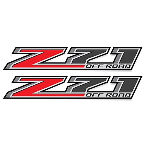 GOLD HOOK Decal for Trucks Chevy Silverado Z71 Off Road Stickers - F (2014-2024) Bed Side 1500 2500 HD (Peel & Stick) Easy Installation - Image 1