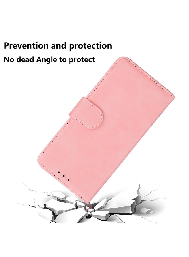 erorex Case For OPPO Realme 7I/Realme C17 Skin Feel Pure Color Flip Leather Phone Case - Image 5