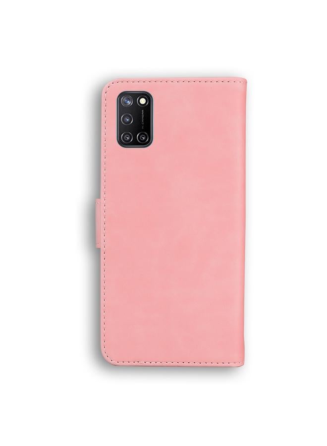 erorex Case For OPPO Realme 7I/Realme C17 Skin Feel Pure Color Flip Leather Phone Case - Image 3