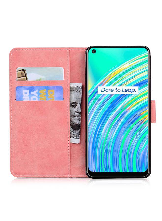 erorex Case For OPPO Realme 7I/Realme C17 Skin Feel Pure Color Flip Leather Phone Case - Image 4