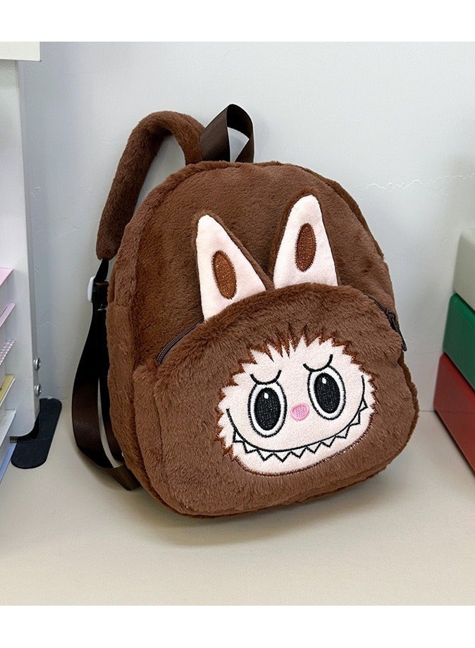 LABUBU Labubu Crossbody Bag Doll Coin Purse Backpack Plush Bag Cartoon Bag