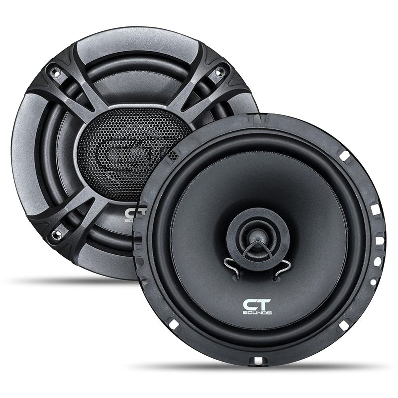 CT Sounds BIO-6-5-COX 6.5 Inch Coaxial Car Speakers, 200 Watts Max, Pair - Image 1