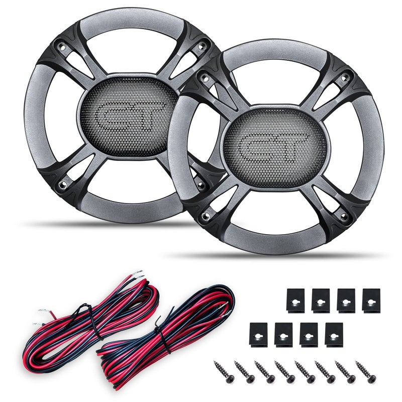 CT Sounds BIO-6-5-COX 6.5 Inch Coaxial Car Speakers, 200 Watts Max, Pair - Image 5