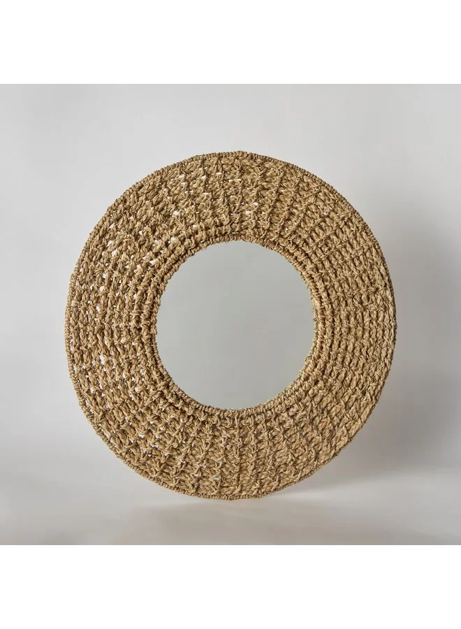 Home Box Belmonte Water Hyacinth Mirror 60 cm