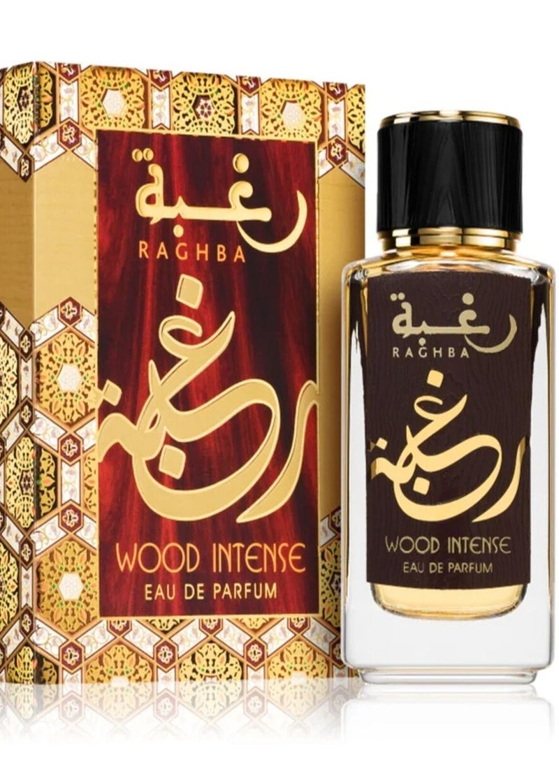 Lattafa Unisex Wood Intense Eau De Perfume 100ml