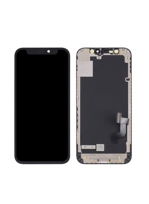 Replacement LCD Screen for iPhone 12 in Black | High-Quality LCD Display for iPhone 12 | Perfect Fit, Easy Installation, Full Touch Functionality, and HD Resolution | Compatible with iPhone 12 Models | Restore Your iPhone’s Display to New