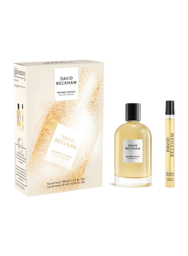 DAVID BECKHAM Refined Woods 100ml Eau de Parfum Gift Set - Image 1