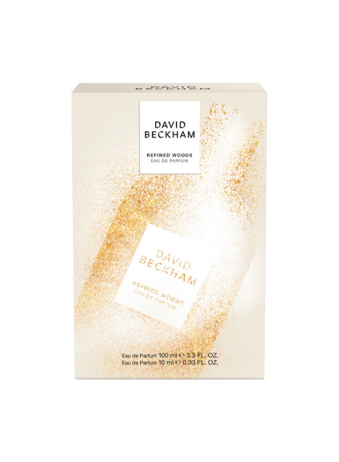 DAVID BECKHAM Refined Woods 100ml Eau de Parfum Gift Set - Image 3