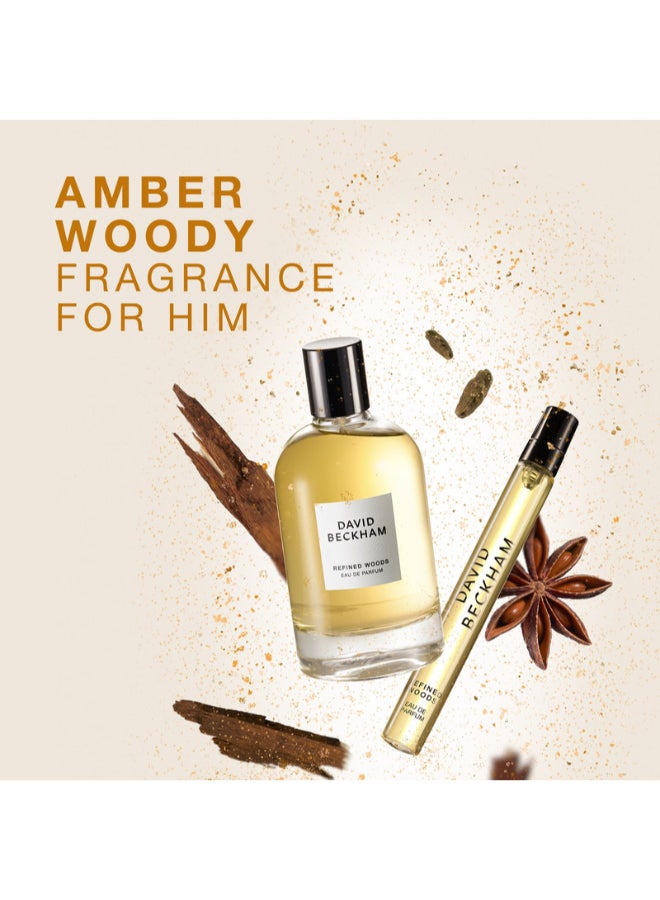 DAVID BECKHAM Refined Woods 100ml Eau de Parfum Gift Set - Image 5