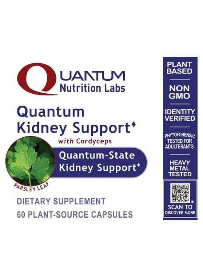 Quantum Nutrition Labs Kidney Support - Kidney Health Supplement, Kidney Support Supplement, Kidney Vitamins for Men and Women with Cranberry, Rhodiola Rosea, and Parsley - 60 Vegetarian Capsules - Image 5