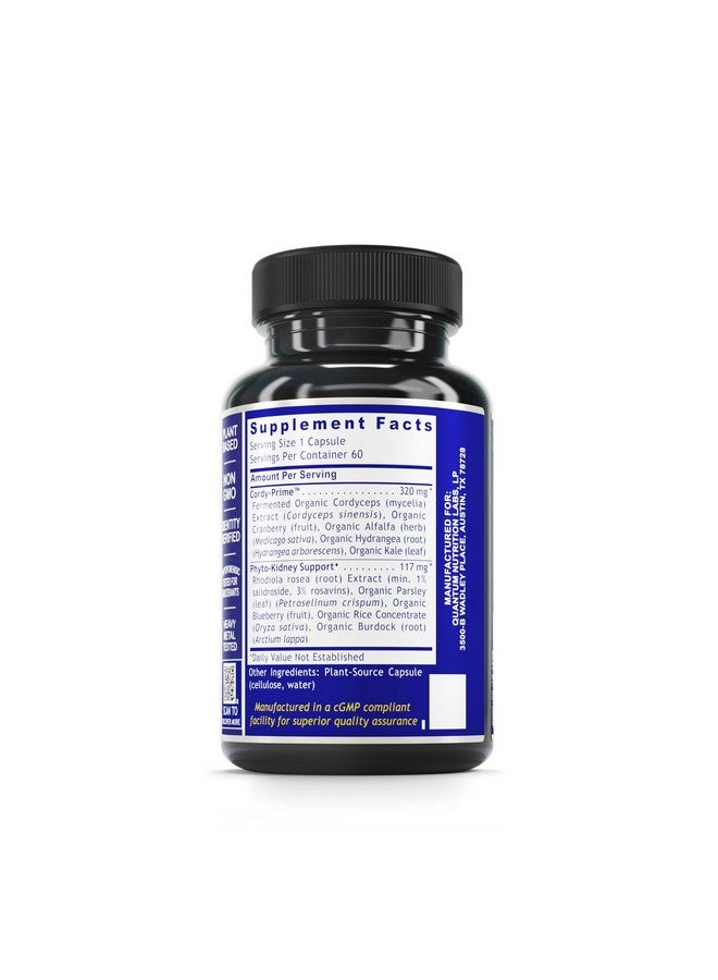 Quantum Nutrition Labs Kidney Support - Kidney Health Supplement, Kidney Support Supplement, Kidney Vitamins for Men and Women with Cranberry, Rhodiola Rosea, and Parsley - 60 Vegetarian Capsules - Image 2