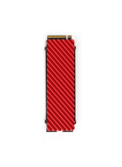 Generic Aluminum M.2 SSD Cooler Heatsink Vest Red 