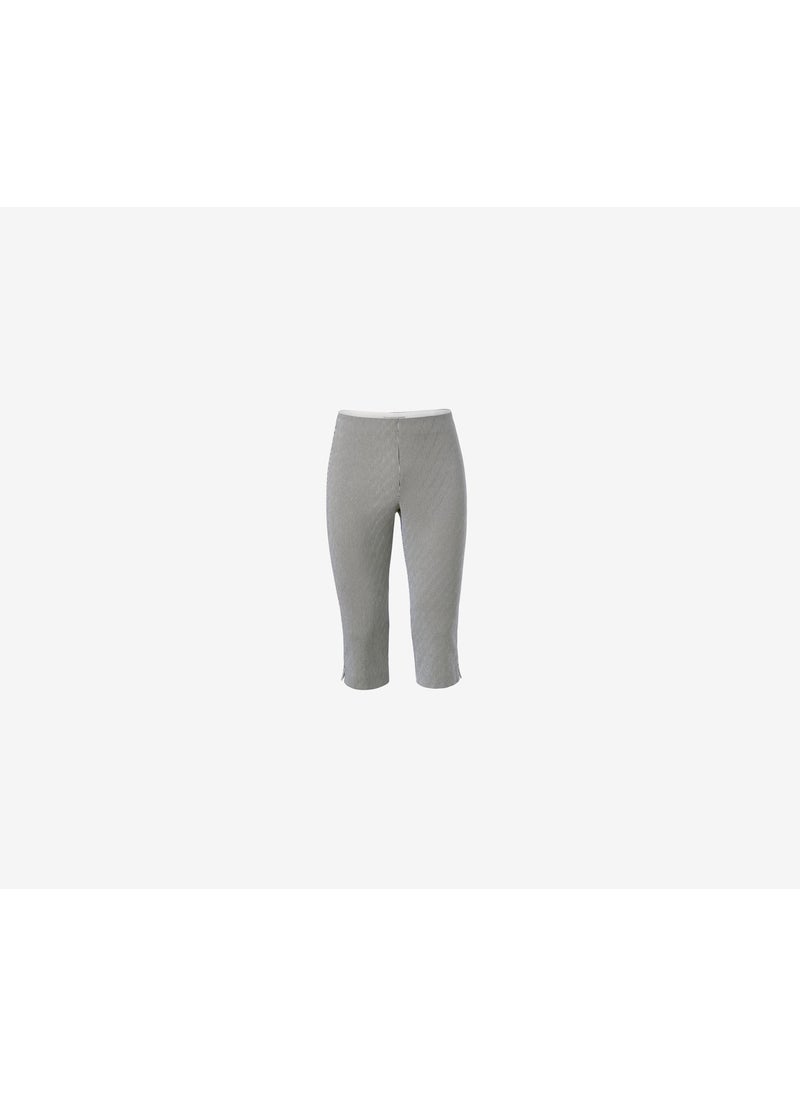 Tchibo Women Plain Capri Pants, Grey  - Image 2