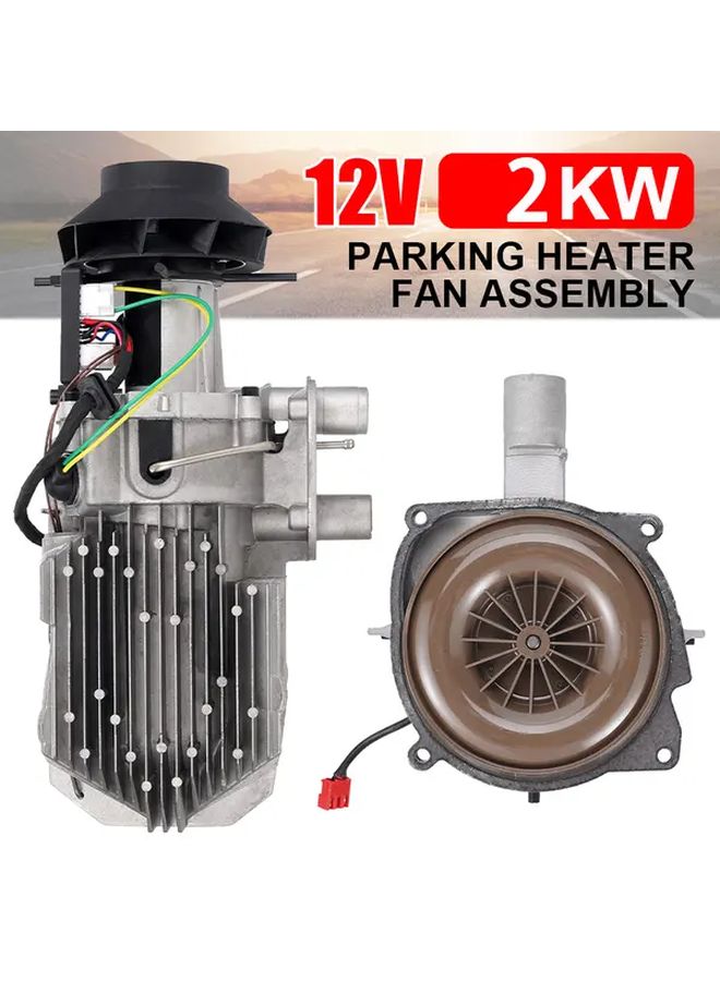 12V 2KW Diesel Parking Heater Set With Combustion Chamber For RV Boat Truck - Image 3