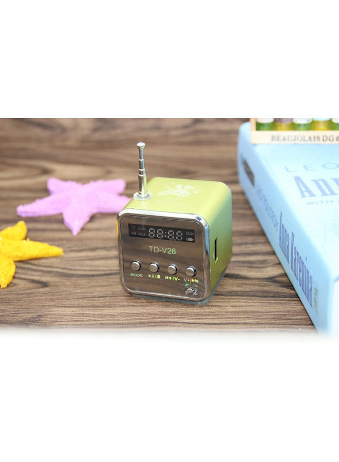 مكبر صوت بلوتوث لاسلكي Tdv26 مع شاشة، ستيريو صغير، ستيريو للأنشطة الخارجية، مضخم صوت للبيع المباشر - Image 1